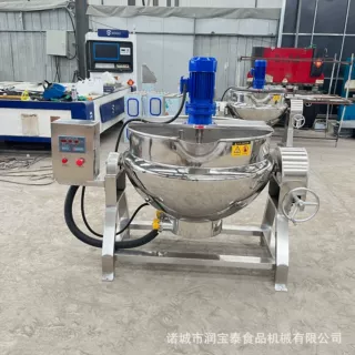 厂家直供不锈钢夹层锅圆形节能汤炉支持定制品质保证