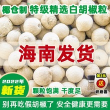 海南白胡椒颗粒特级精选100g-500g农家自种胡椒家用