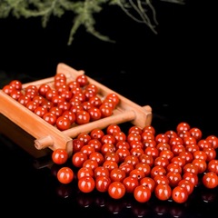 天然南紅瑪瑙散珠a級玉玉装飾品部品文遊手串ネックレス半製品卸売り