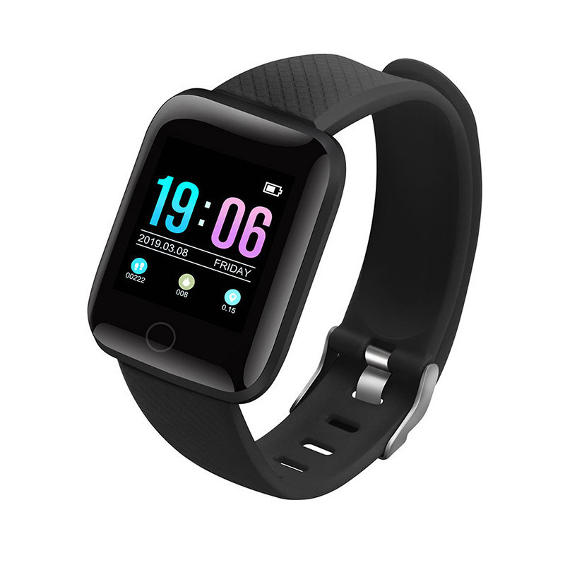 Cross-border 116plus hot D13 color screen smart bracelet heart rate monitoring Bluetooth sports watch information reminder