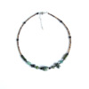Retro universal one bead bracelet handmade, small design necklace, trend of season, 2023 collection