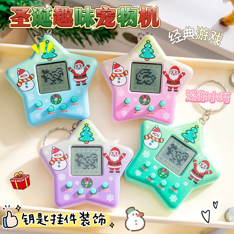 Электрическая электронная игрушка, маленький antique Tamagotchi, брелок, аксессуар для рюкзака, питомец
