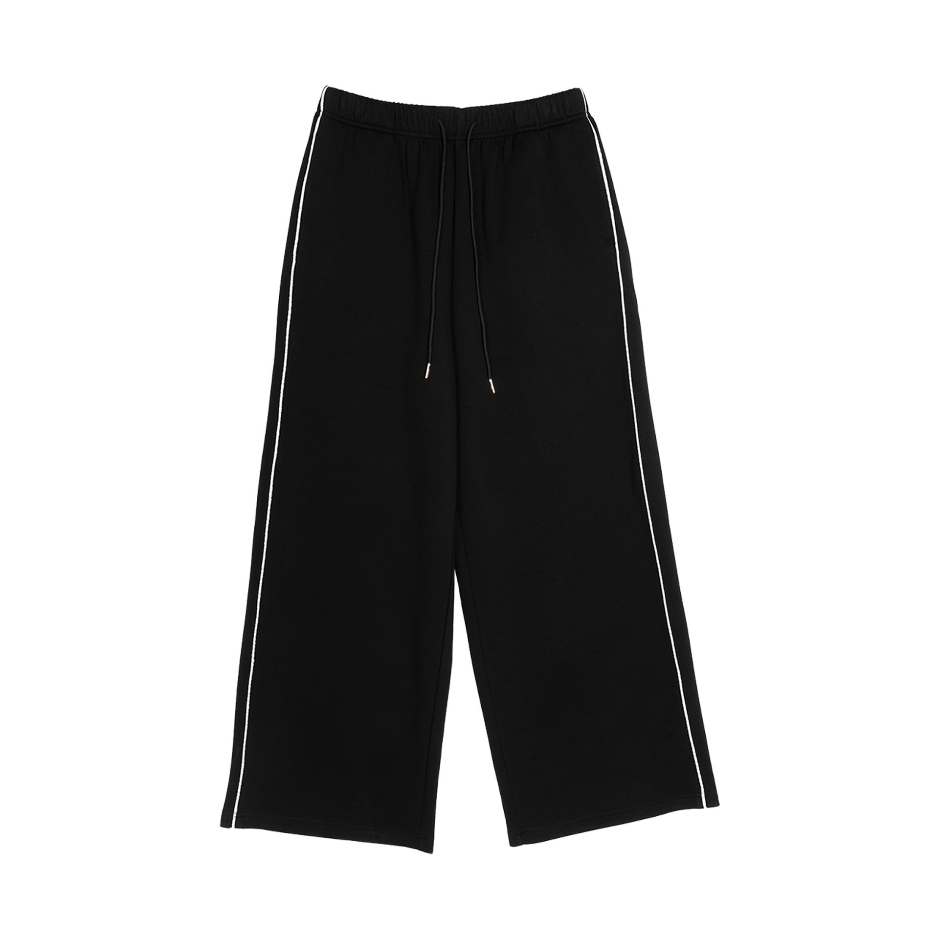 Pareja recto hombre pantalones casuales de color contrastante hombre y mujer pantalones casuales de moda calles sueltos personalizados