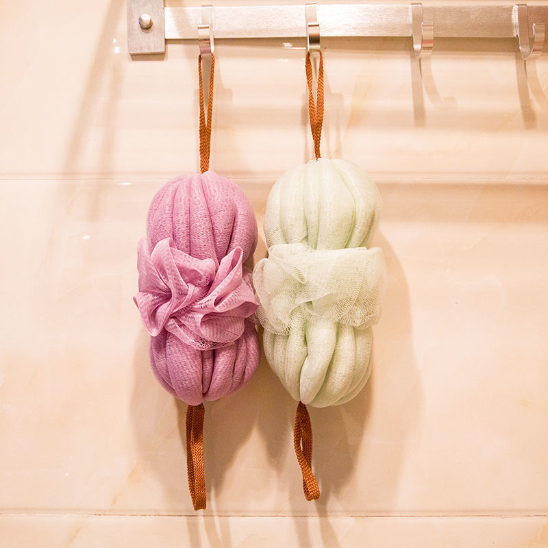 Large Bath Ball, Bath Ball, Bath Flower, Cute Bath Rub, Back Rub, Foaming Toiletries, Flower Towel