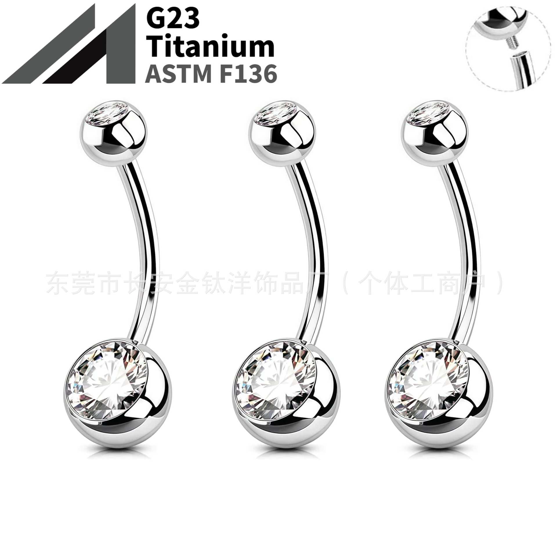 16G labret stud size and finish detail