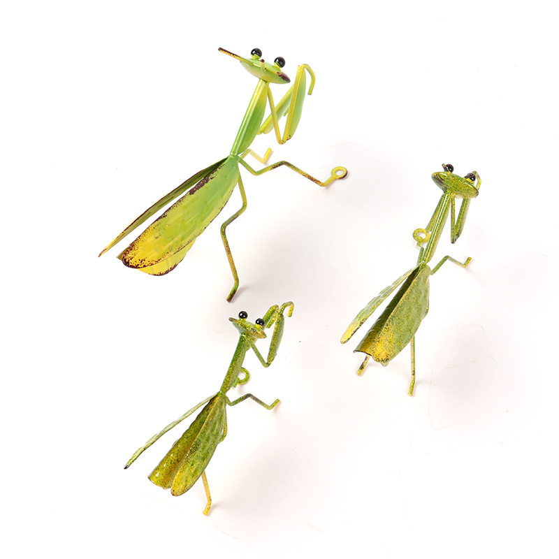 Outdoor garden mantis decorations metal silhouette Amazon cross-border e-commerce for North America and Europe Outdoor garden mantis decorations metal silhouette Amazon cross-border e-commerce for North America and Europe