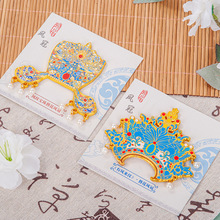 凤冠金属冰箱贴有凤来仪新婚祝福吉祥文创国博旅游纪念品生日礼物