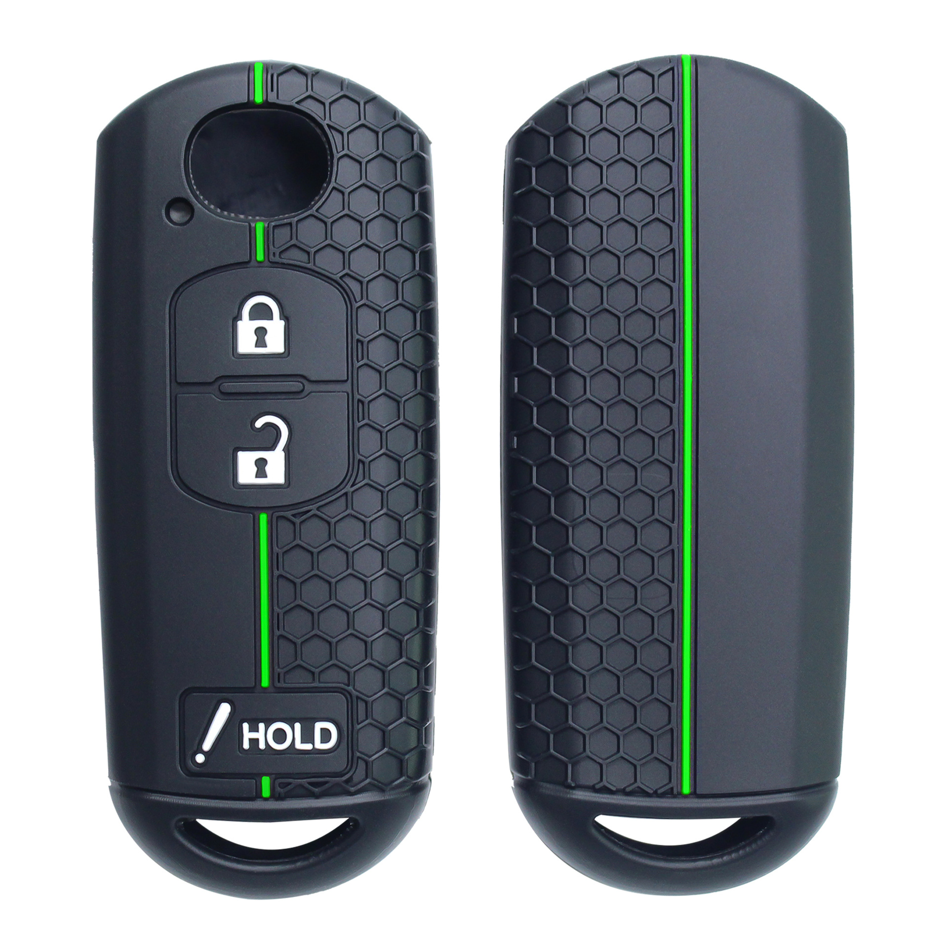 For Mazda Smart 3 Key Onksera Key Set Horse 6 Artez CX4CX5 Honeycomb Silicone Key Case