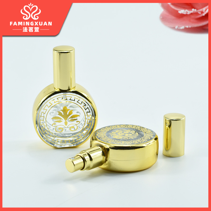 Faimingxuan sub-embalaje botella vacía botella de vidrio botella de perfume a granel 20ML giling spray de vidrio perfume botella vacía