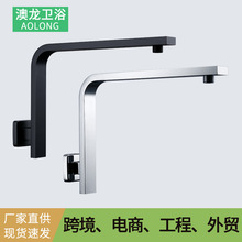 工厂直销现货全铜加高暗装花洒杆顶喷花洒杆SA5305