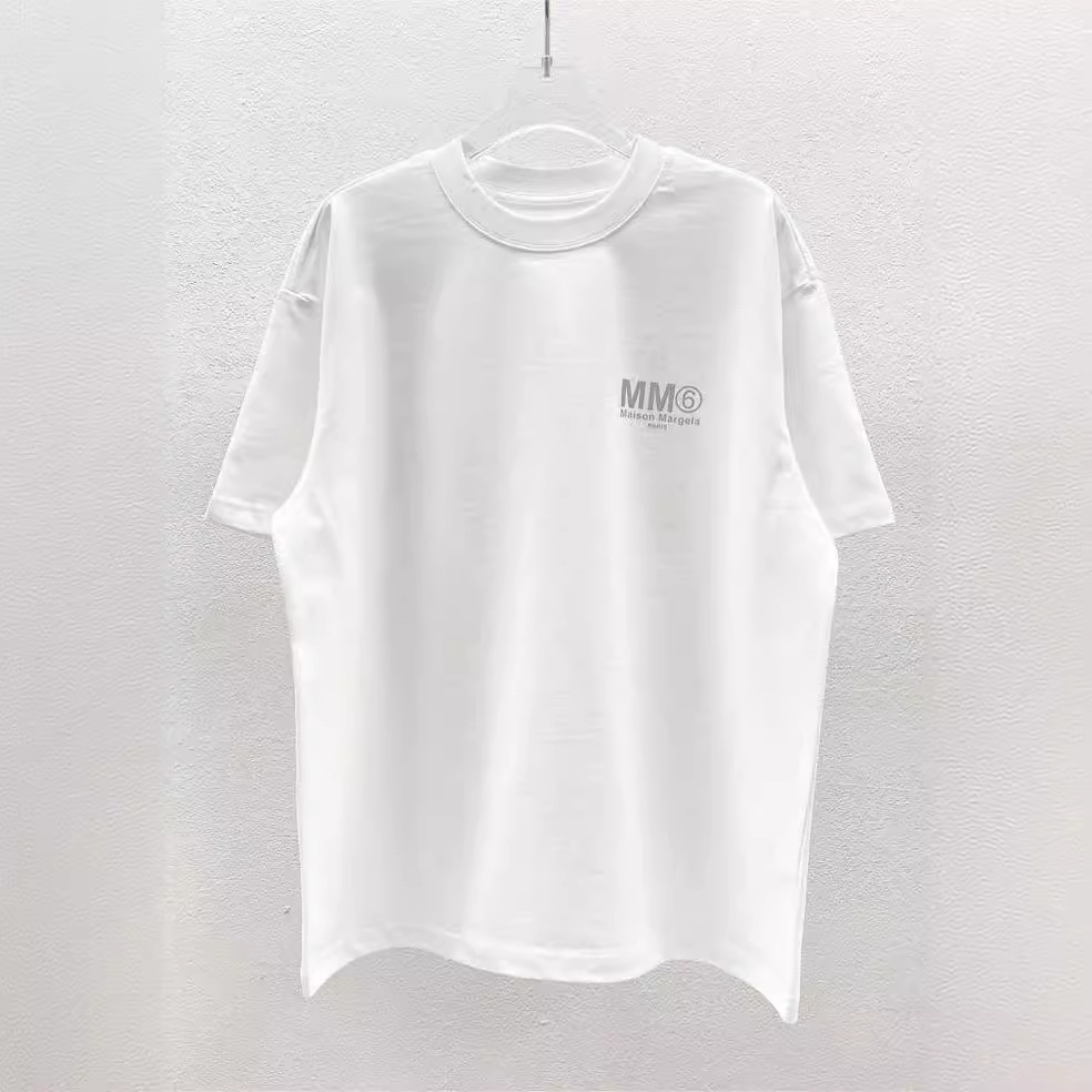 Camiseta de Manga Corta de Algodón Puro de 300 g, Doble Hilo y Corte Holgado | Tela Transpirable