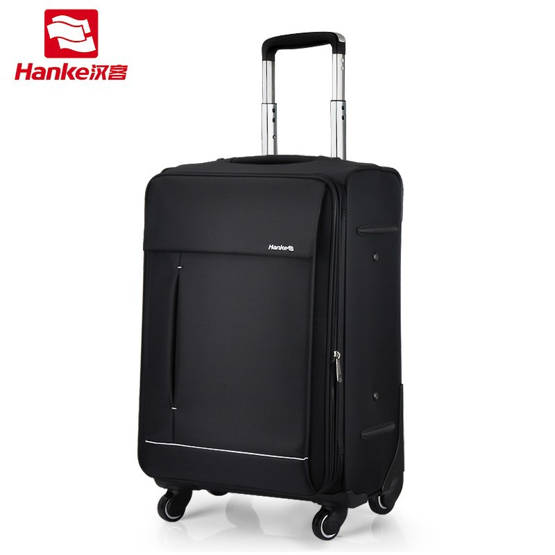Hank Universal Wheel Trolley Case Simple Fashion Men's and Women's Luggage Boarding Box Soft Box Password Box Suitcase