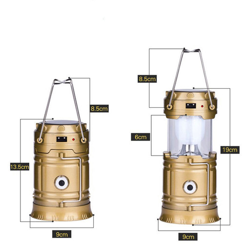 Hot selling multifunctional horse lantern led tent light solar camping light usb charging emergency tent light factory direct sale
