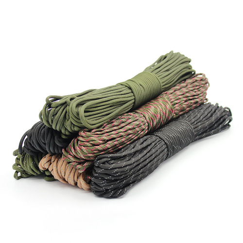 7 seven-core outdoor emergency rescue paracord braided 4MM mountaineering bracelet high-strength paracord bracelet wholesale