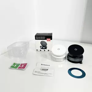 Cross-Border Popular Suction Cup Phone Holder, Car-Mounted Magnetic Desktop Multi-Functional Vacuum Adsorption Car Phone Holder