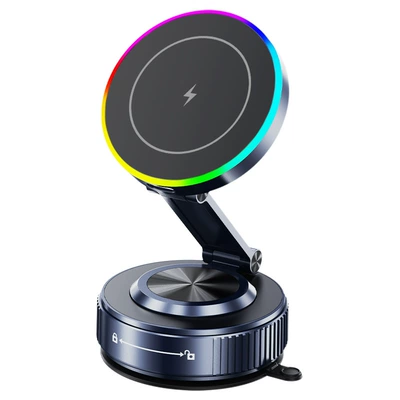 Car phone holder Phone Holder Wireless Charging Car - k5s-wireless-charging-gold-color