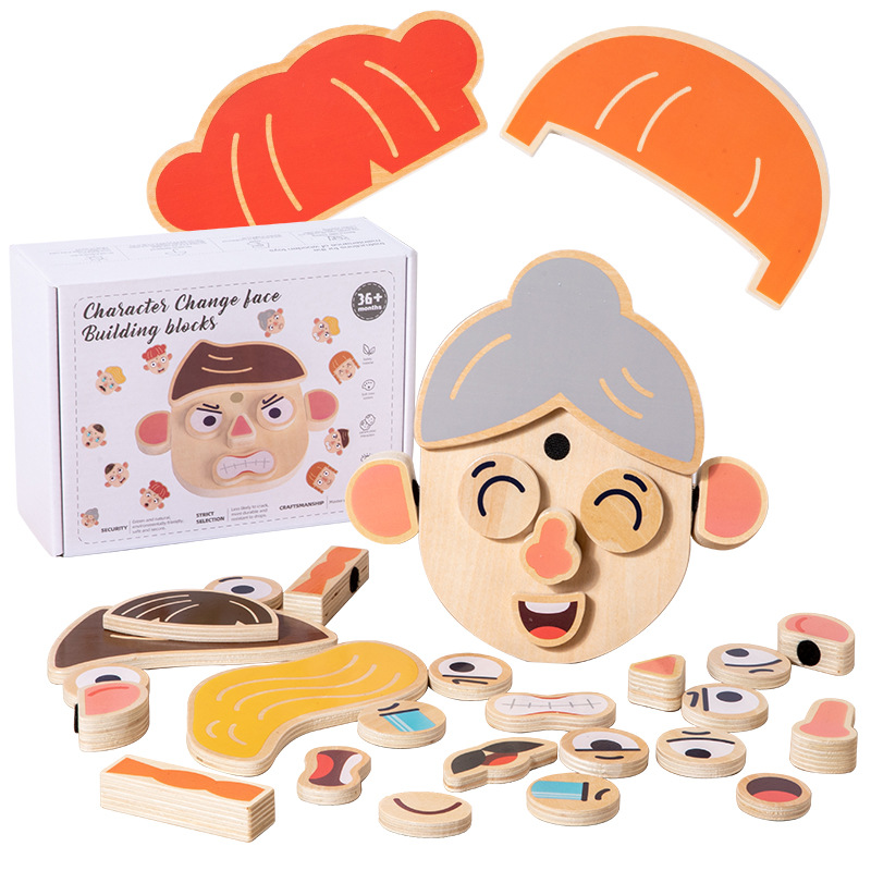 Rompecabezas de rompecabezas de educación temprana magnética para niños de 3 a 5 años de edad