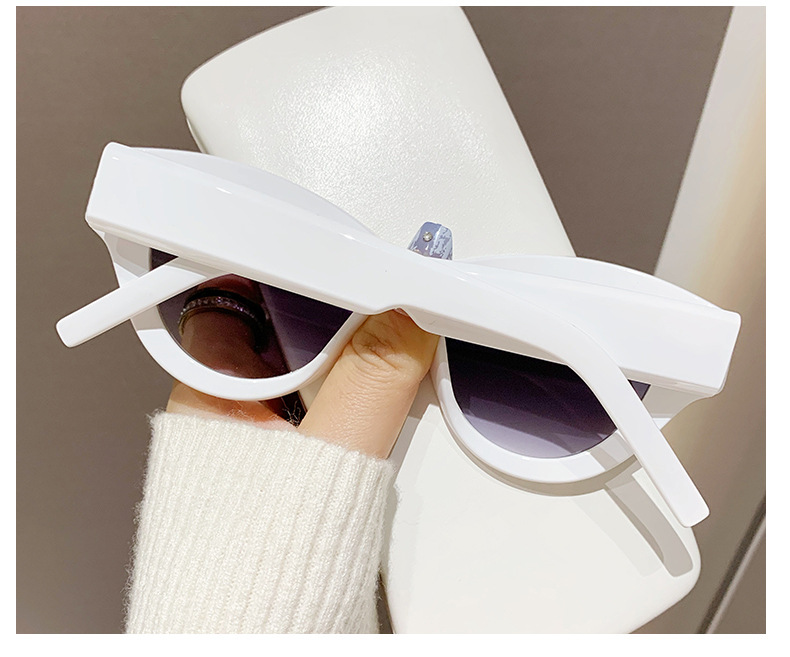 Simple Style Color Block Pc Cat Eye Full Frame Women's Sunglasses display picture 7