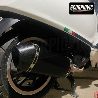 Motorcycle exhaust pipe is suitable for the