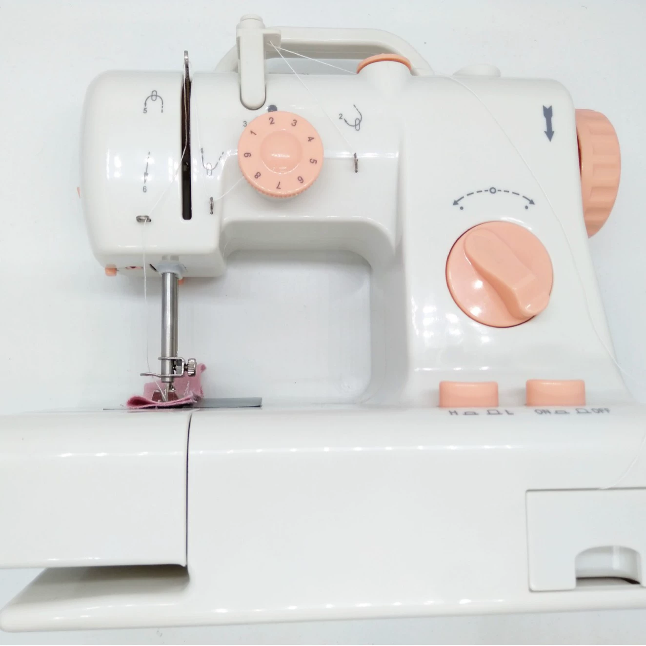 Fanghua 318 швейная машина бочка швейная обратная игла регулировка расстояния мини настольная Бытовая электромобиль швейная машина педаль для одежды