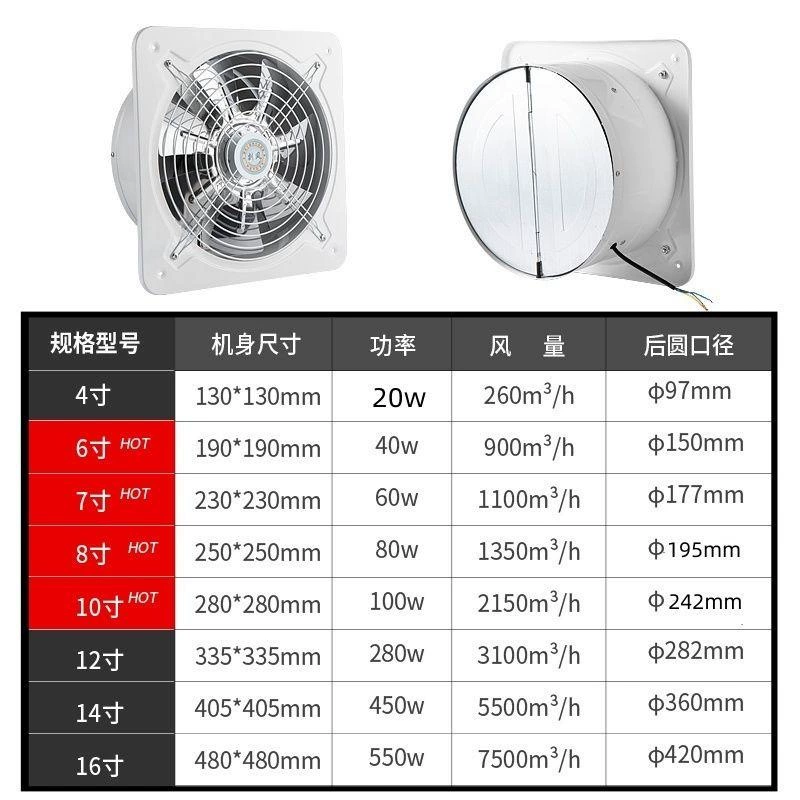 Powerful air fan for commercial use, high power
