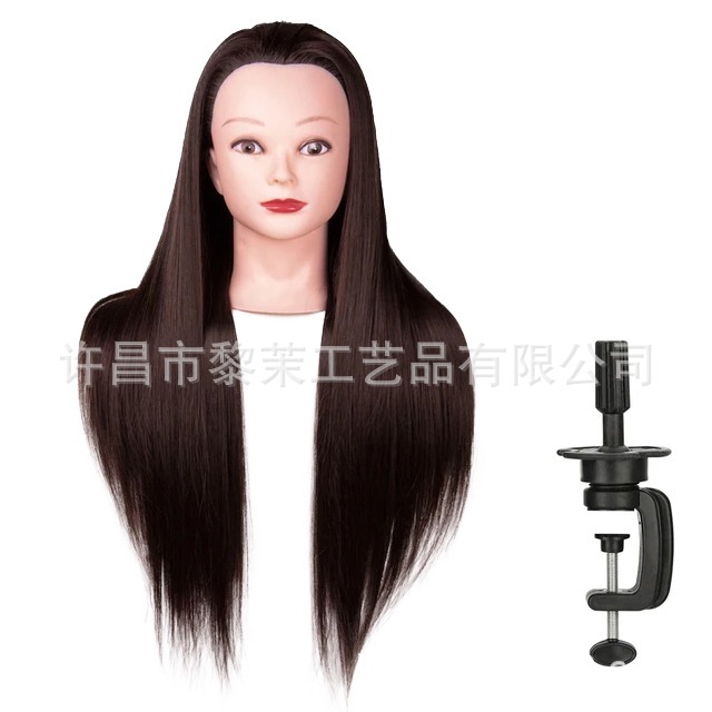 Xuchang Take Factory Comercio exterior Venta caliente Modelo Cabeza Cabeza Cabeza Cabeza de entrenamiento Cabeza trenzada Cabeza trenzada Cabeza de entrenamiento Cabeza trenzada de 26 pulgadas