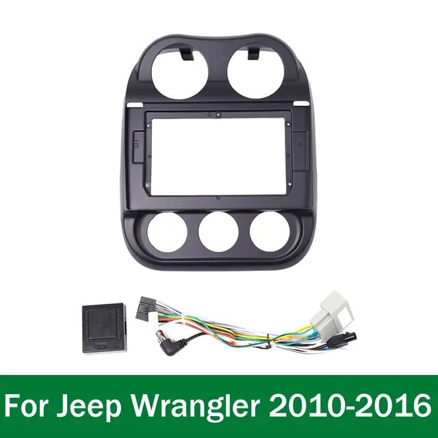 适用于吉普指南者jeep安卓大屏车机导航gps frame百变面套框10寸