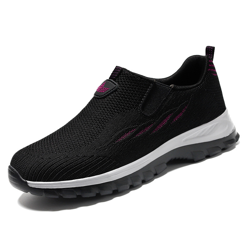 Primavera y verano, zapatos cómodos para personas mayores, zapatos de moda casuales, zapatos de caminar ligeros con un pie image 10