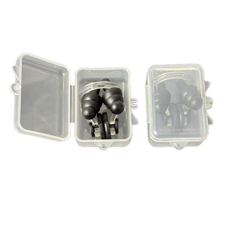 Tapones nasales en caja de silicona anti-asfixia para nadar adultos niños tapones nasales generales fabricantes de silicona trajes de baño image 6