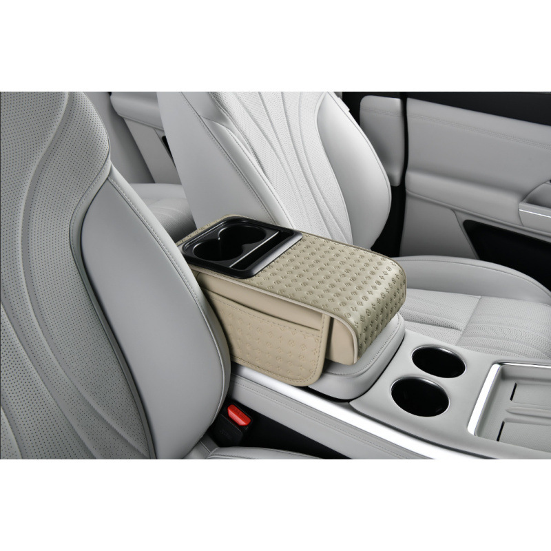 Armrest box pad – Fushou Pad Car-Mounted Tissue - apricot