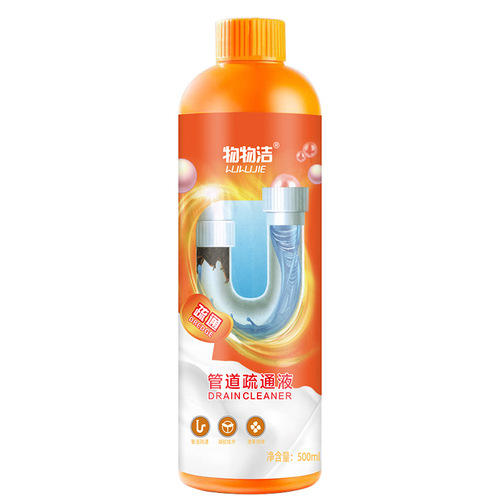 Wuwujie pipe unblocking liquid, toilet cleaning sewer unblocking liquid, kitchen floor drain deodorizing cleaner