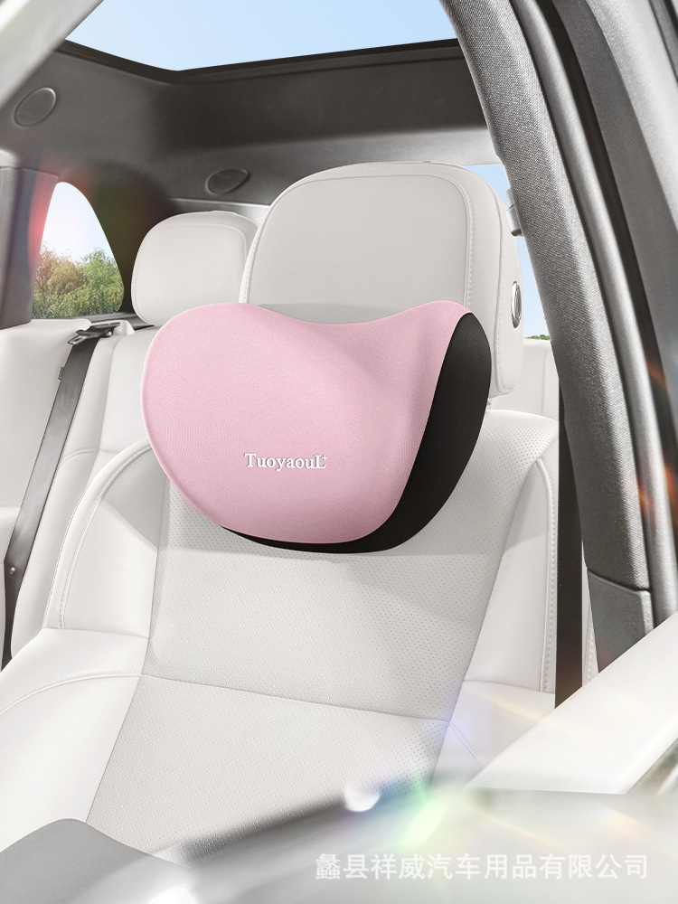 Car Lumbar Cushion Car Lumbar Cushion Driving Seat Backrest Headrest Cushion Driving Lumbar Support Waist Support Pillow Lumbar Support