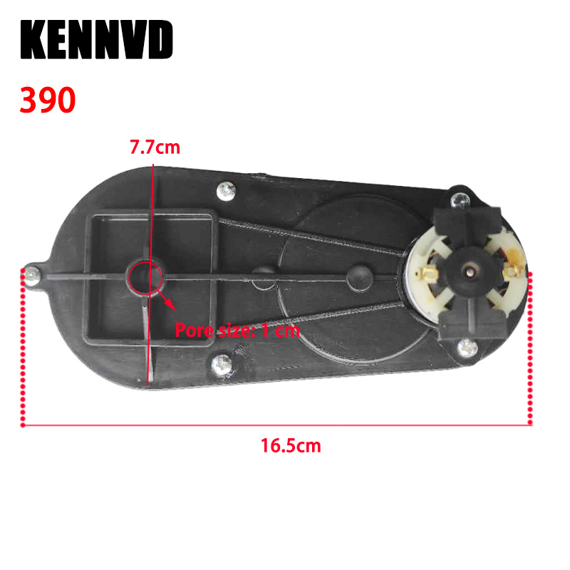 6V 12V RS390 niños accesorios de coche eléctrico motocicleta de tres ruedas motor universal caja de engranajes motor