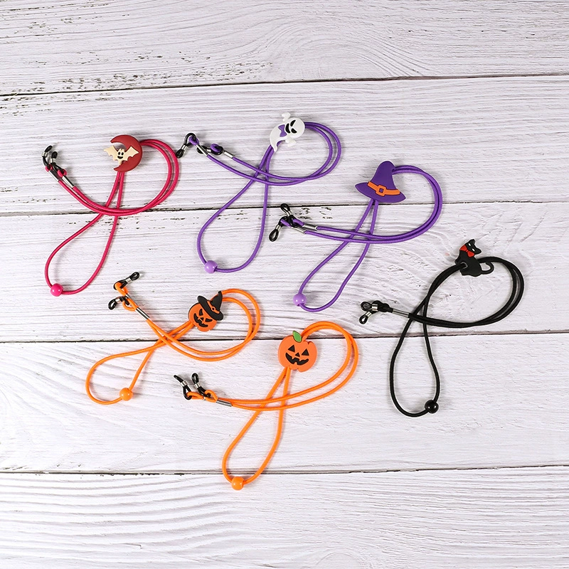 Фабрика Прямые поставки творческий мультфильм дизайн регулируемый Wansheng очки ремешок тыквенный ремешок оптом