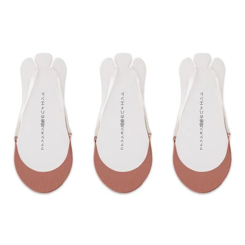 [Pack of 3] Orange Red 3 Pairs