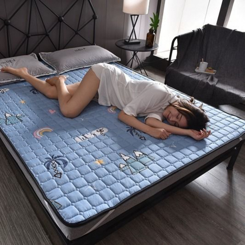 フロアマットに敷いて寝る、床に敷くマットレス、昼寝用マットレス、折りたたみ式、取り外し可能、洗濯可能、収納可能|undefined