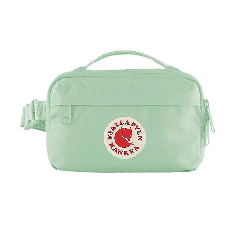 Bolsa de hombro ligera de moda ártica versátil mini bolso de zorro deportivo bolso de cintura portátil bolso de pecho. desnudo