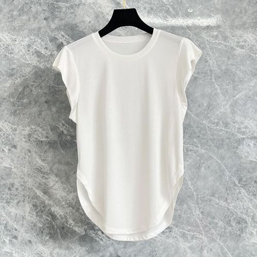 Lightweight yoga clothing top for women, summer slim-fit, figure-flattering, quick-drying, breathable, skin-friendly fitness T-shirt, milk silk