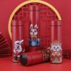 Glass stainless steel, the year of the Rabbit, Birthday gift