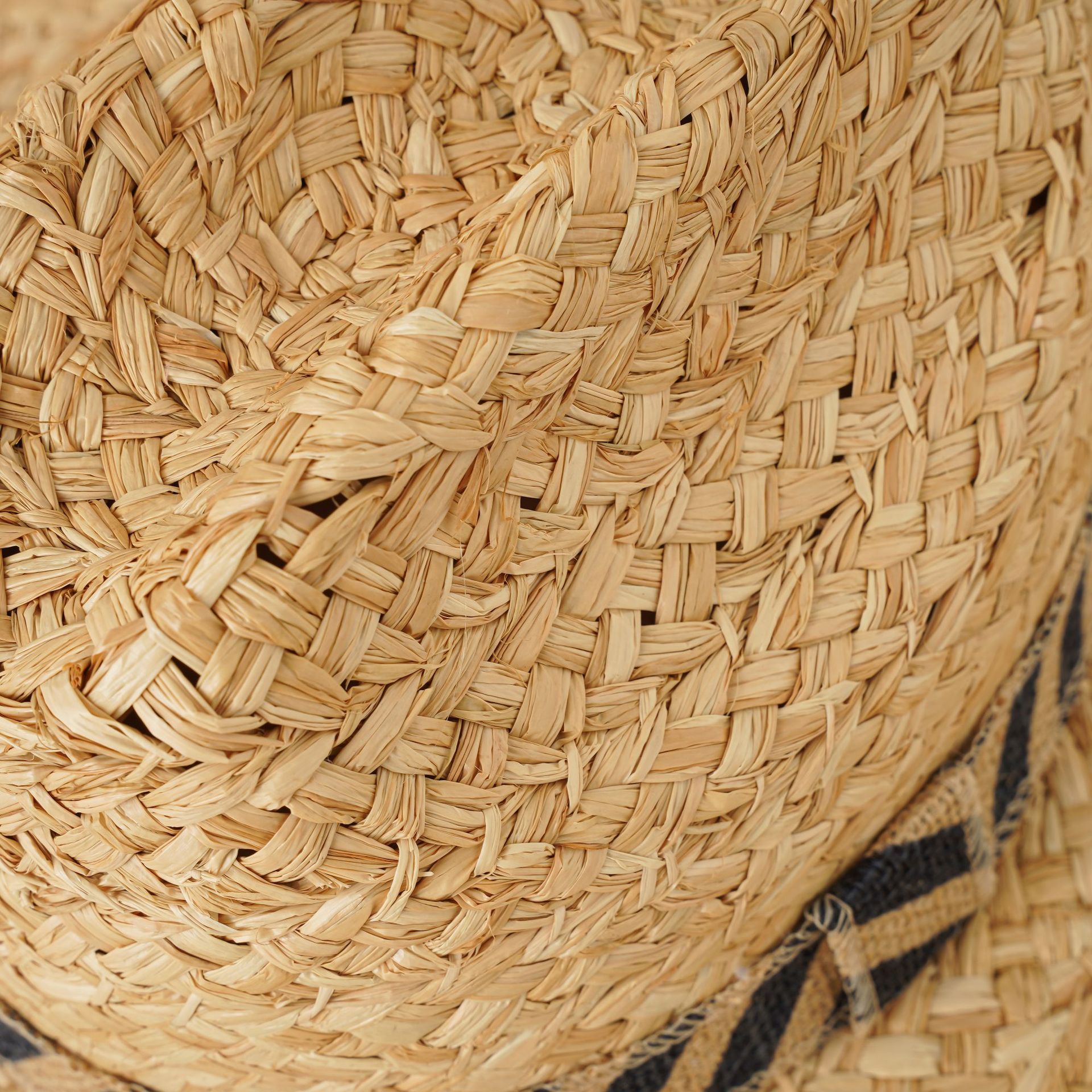 Verano playa sombrero de paja femenino verano playa vacaciones gran ala protección solar sol sombrero gran ala
