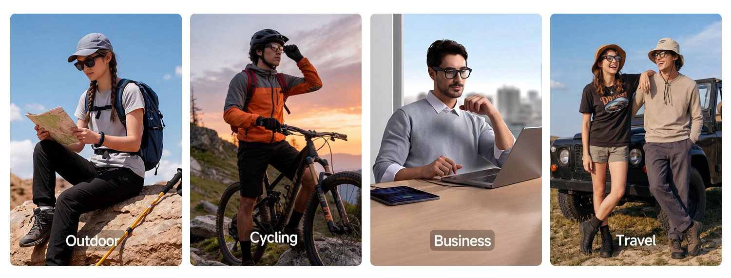 Grenzüberschreitende HD5Ultra intelligente Brille 8 Megapixel Bildstabilisierung Foto Videokamera AI Übersetzung Bluetooth Anruf Aufnahme