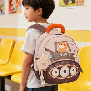 幼儿园小班书包轻便儿童背包可爱卡通撞色男童女孩宝宝双肩背包