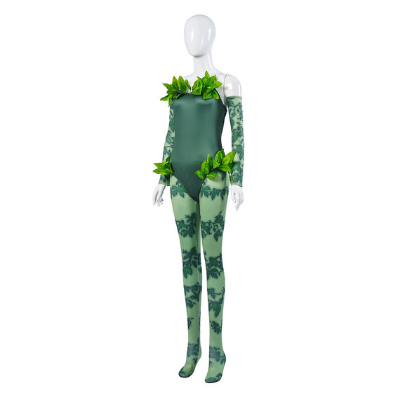 Amazon Cross-border Source Batman Poison Ivy Women cos Poison Ivy Women's Body Clothes cosplay Clothing