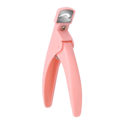 Manufacturer's manicure one-line scissors, portable U-shaped nail clippers, flat French nail scissors, phototherapy nail trimming scissors