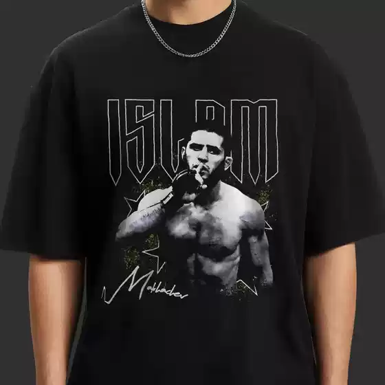 [Cross-Border European Code] Islam Makhachev Premium Ufc Fighter Graphic