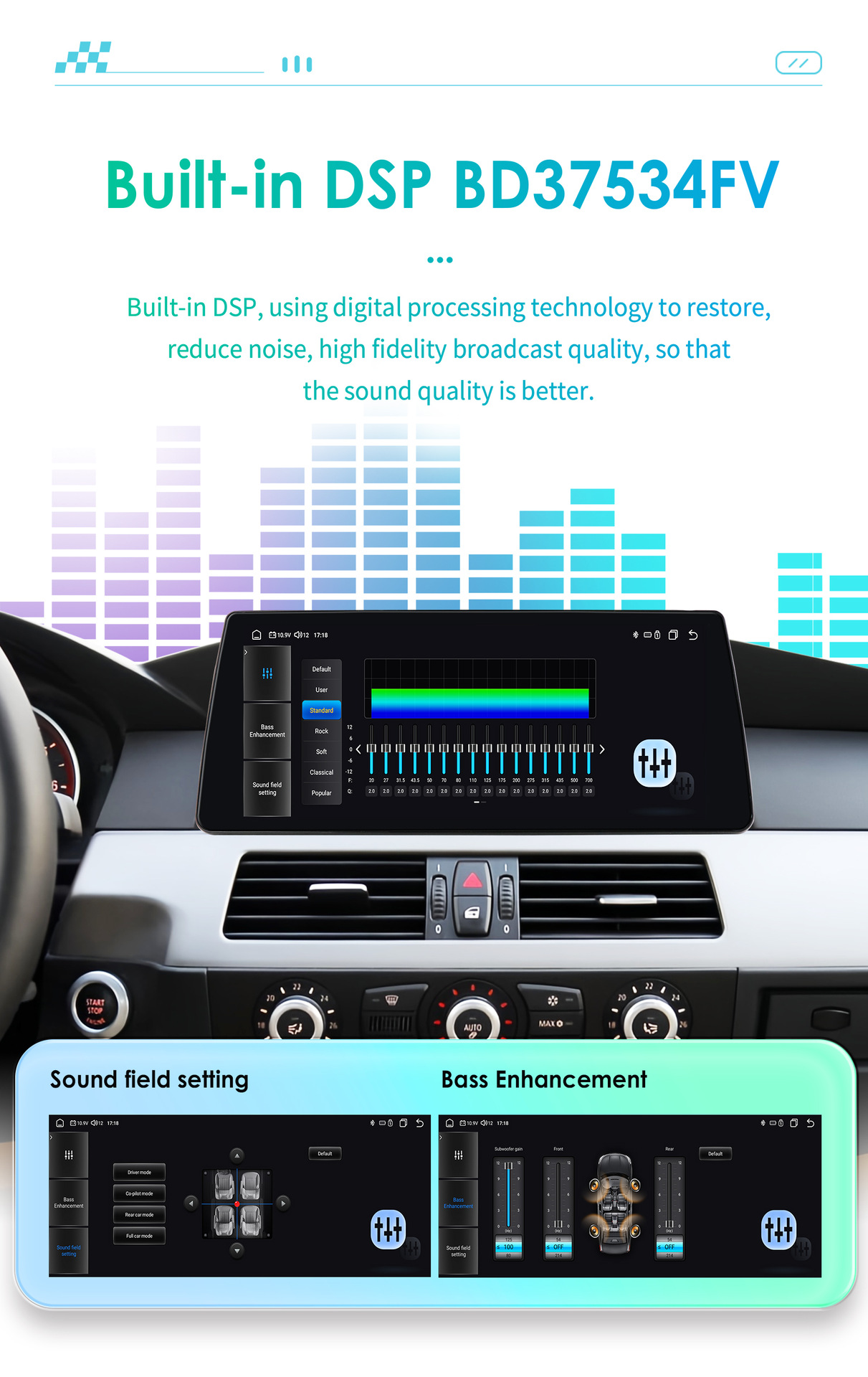 Suitable for 09-10 Bmw 5 Series E60 E61 E63 E64 Android Smart Large Screen Car Navigator Gps
