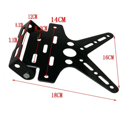 Motorcycle Electric Vehicle Modification Accessories Nömrə qabı