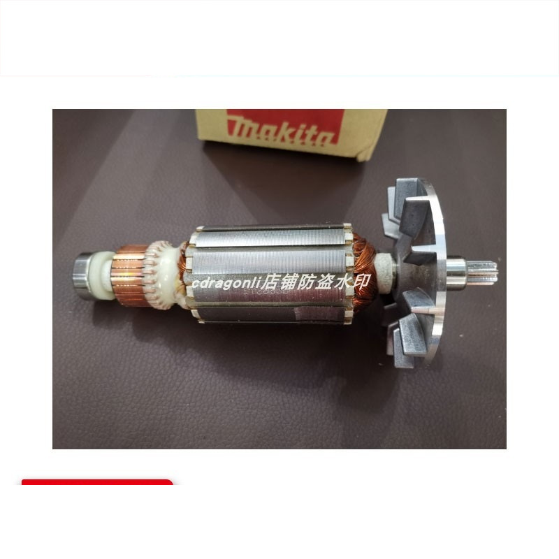makita牧田电动工具电动扳手6906转子512883-1电机马达零件配件