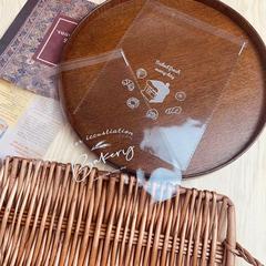 貝果麵包包裝袋自封袋烘焙吐司烘培單獨小自粘三明治透明點心袋子