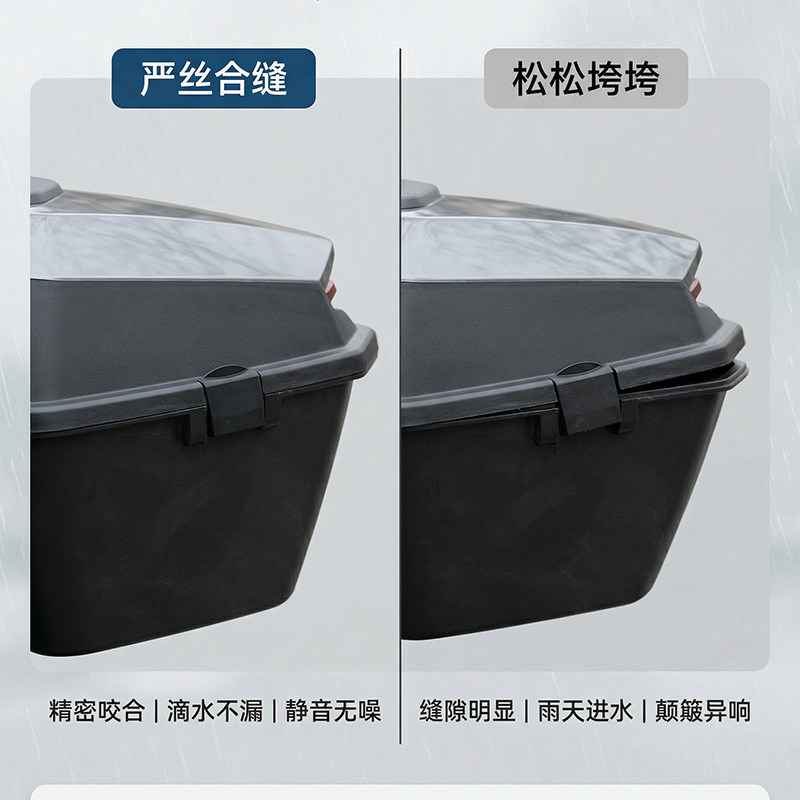 Thickened Tail Box Shockproof Lock Buckle Original Yadi T30/T60/G30/Oubin Electric Vehicle Tail Box Cover Fixing Clip